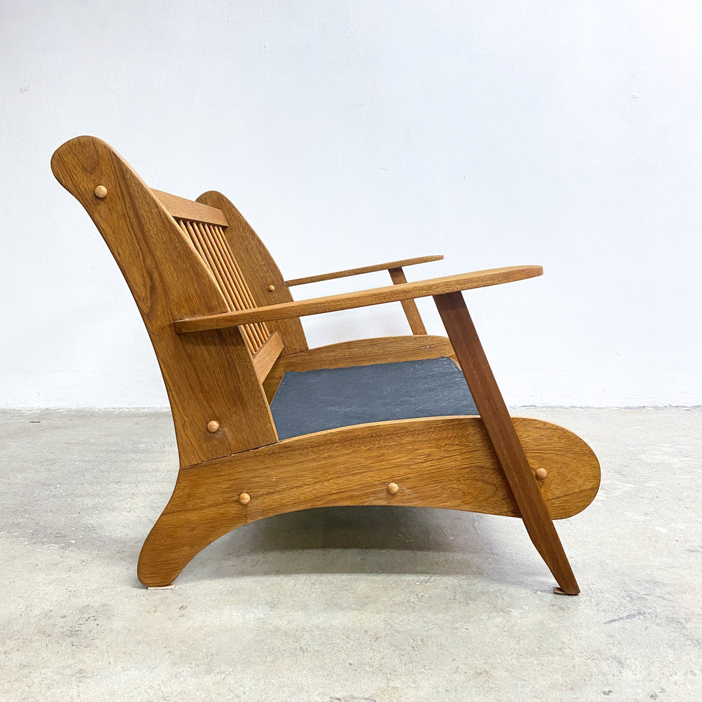 Mid Century Australian "Flatpack" Two Seater Couch