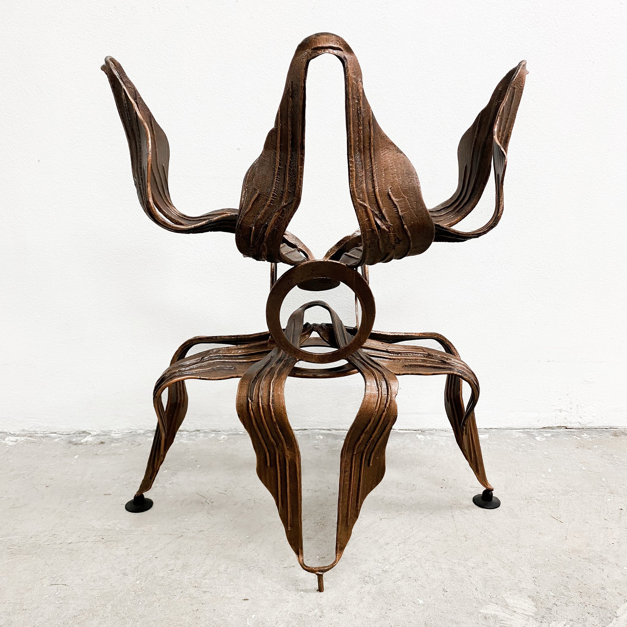 Mid Century Australian Made Brutalist Demilune Console Side Table– The ...
