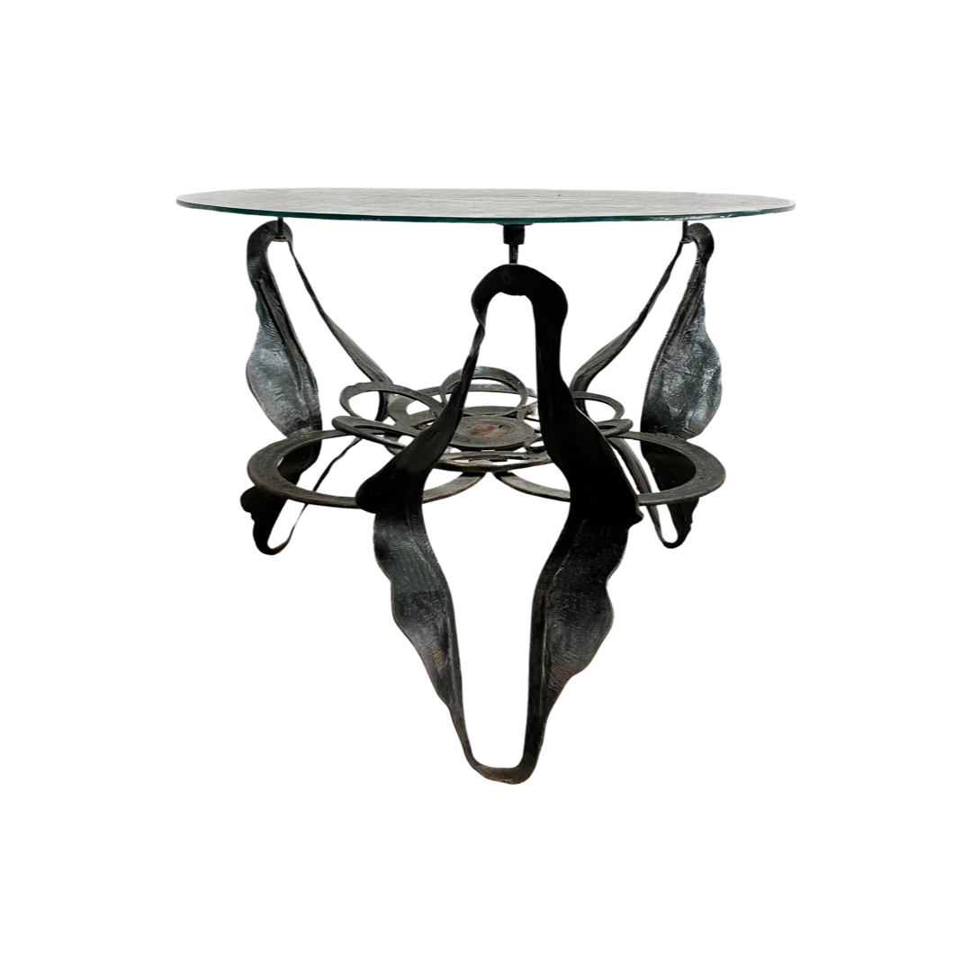 Mid Century Australian Made Brutalist Side Table– The Design Ark