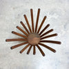 Mid Century Bent Teak Plant Stand or Side Table