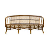 Antique 1930s Split Cane Sofa Lounge