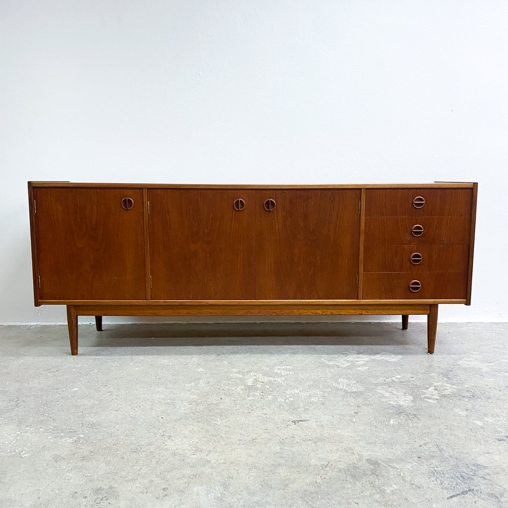 Mid Century Cats Eye Parker 'Nordic' Teak Sideboard