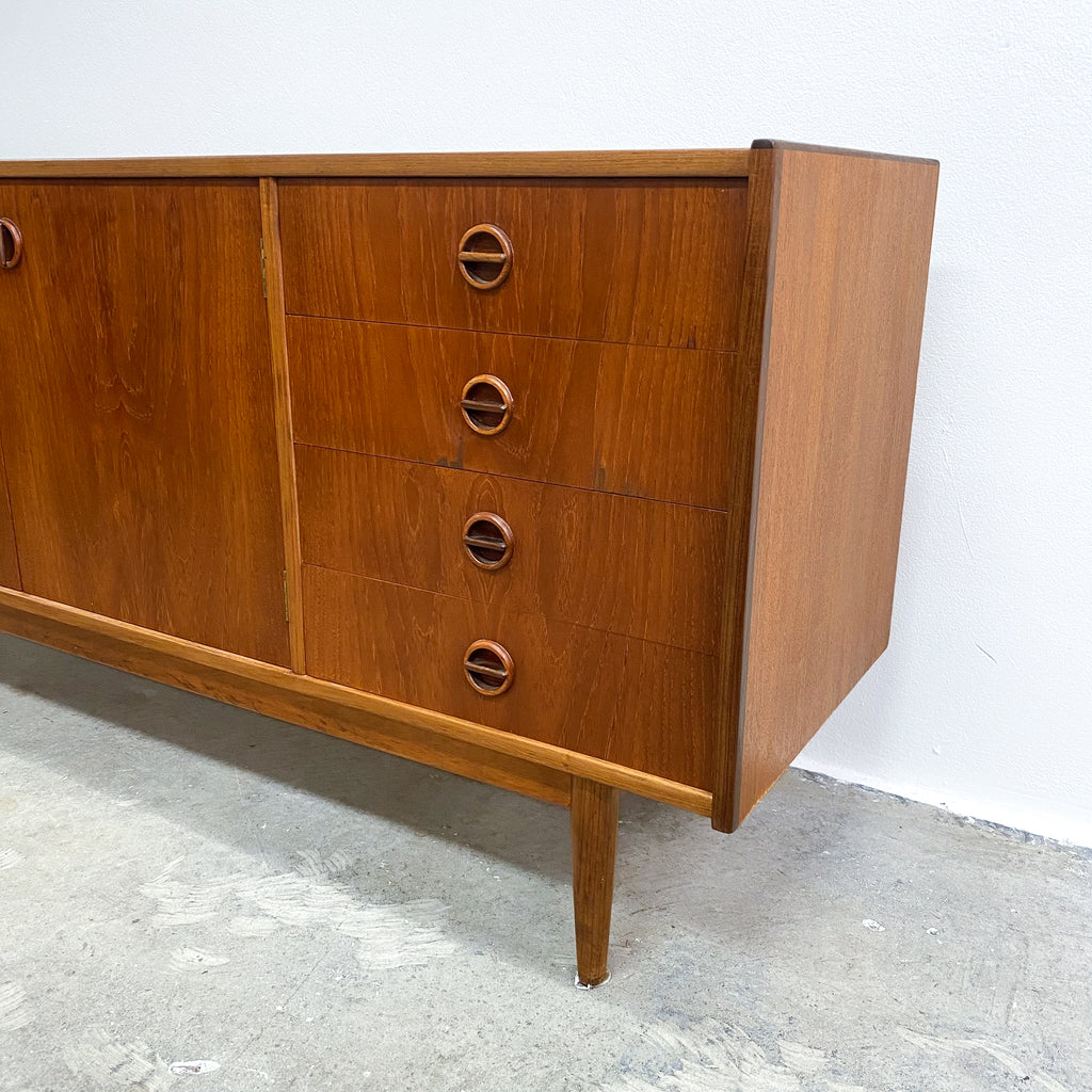 Mid Century Cats Eye Parker 'Nordic' Teak Sideboard