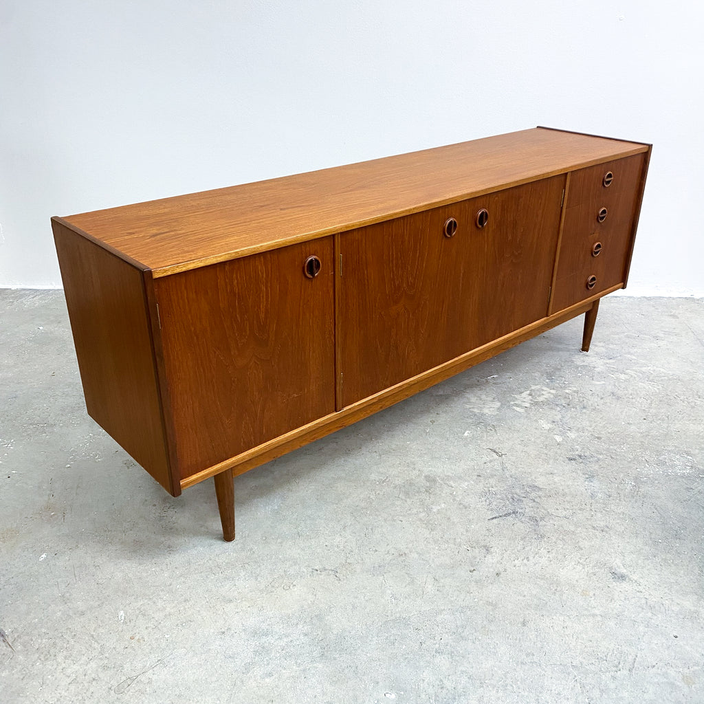 Mid Century Cats Eye Parker 'Nordic' Teak Sideboard