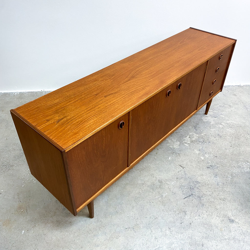 Mid Century Cats Eye Parker 'Nordic' Teak Sideboard