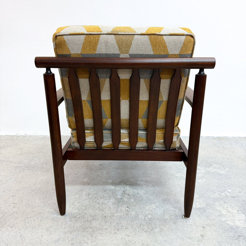 Mid Century Chair Fully Restored And Reupholstered