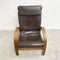 Revamped Early Bentwood Parker Knoll Armchair