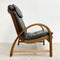 Revamped Early Bentwood Parker Knoll Armchair