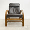 Revamped Early Bentwood Parker Knoll Armchair