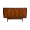 Mid Century Chiswell Compact Wave Handle Teak Sideboard