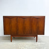 Mid Century Chiswell Compact Wave Handle Teak Sideboard