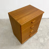 Mid Century Compact Teak Parker Chest of Drawers or Bedside
