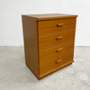 Mid Century Compact Teak Parker Chest of Drawers or Bedside