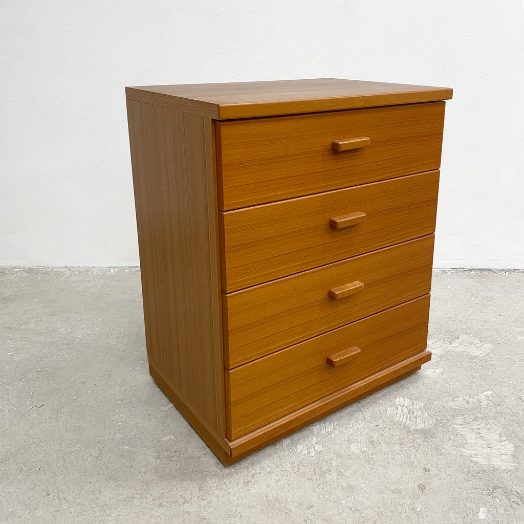 Mid Century Compact Teak Parker Chest of Drawers or Bedside