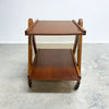 Mid Century Summertone Compass Leg Bar Cart Cocktail Trolley