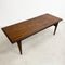 Restored Mid Century Danish Brazilian Rosewood Coffee Table