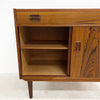 Mid Century Danish Brazilian Rosewood Compact Buffet Sideboard