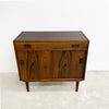 Mid Century Danish Brazilian Rosewood Compact Buffet Sideboard