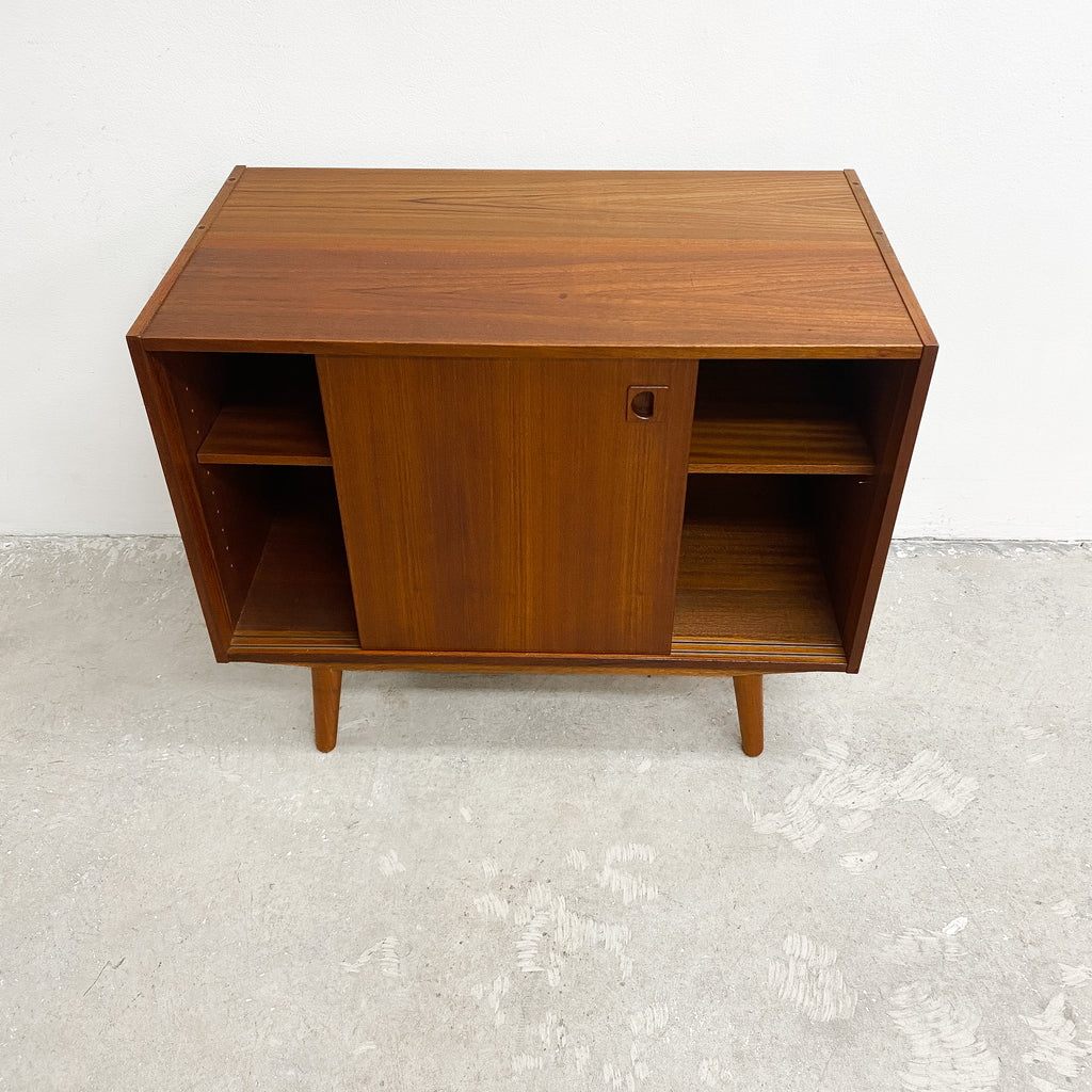 Mid Century Danish Compact Sideboard Cabinet