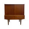 Restored Mid Century Danish Highboard Cabinet