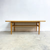 Mid Century Danish Oak Coffee Table - Professionally Restored 