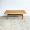 Mid Century Danish Oak Coffee Table - Professionally Restored 