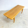 Mid Century Danish Oak Coffee Table - Professionally Restored 