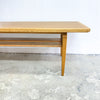 Mid Century Danish Oak Coffee Table - Professionally Restored 