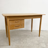 Mid Century Danish Oak Writing Desk 1960s