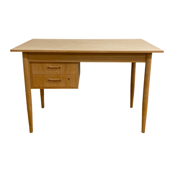 Mid Century Danish Oak Writing Desk 1960s