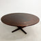 Mid Century Danish Rosewood Tulip Flip - Flap Extension Dining Table