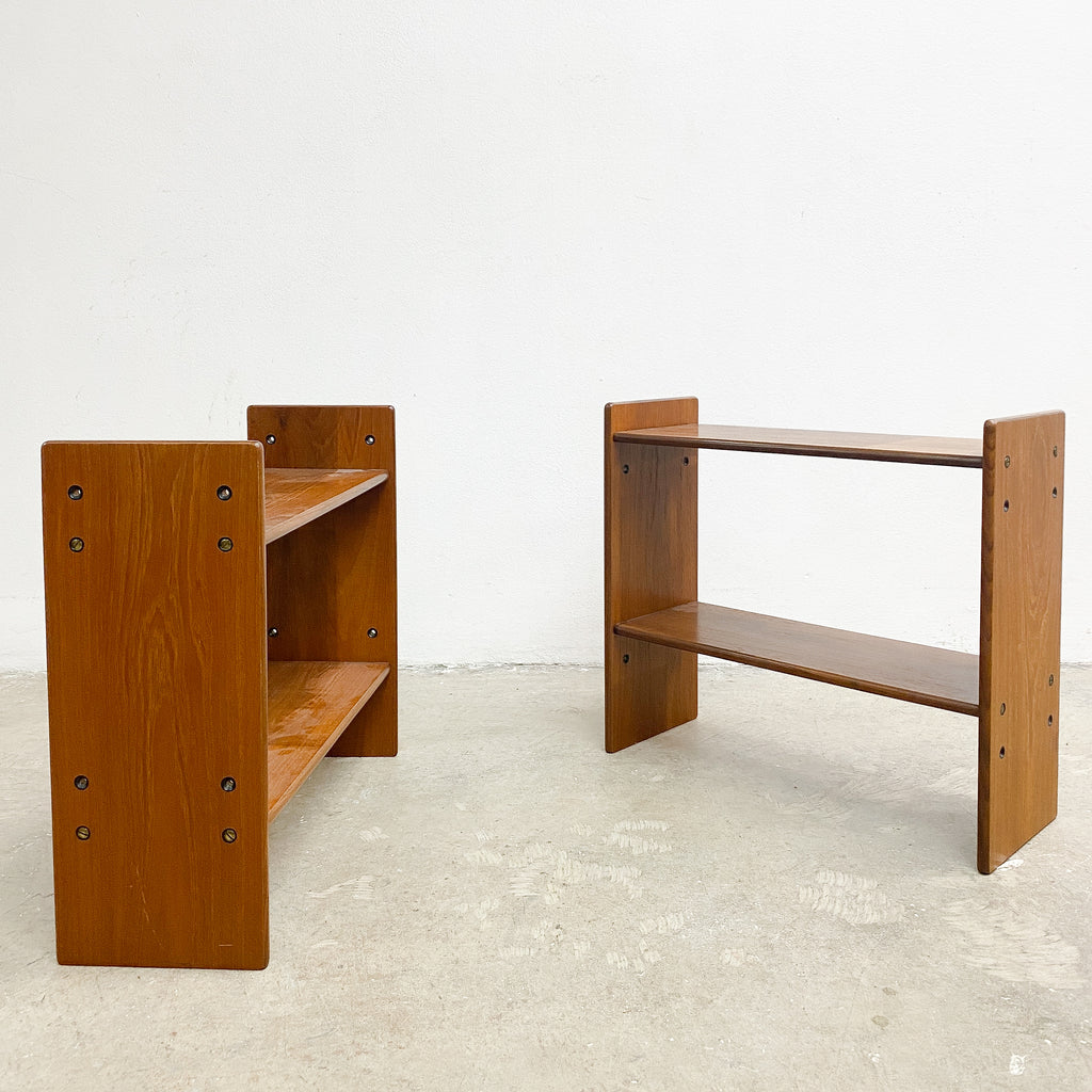 Mid Century Danish Solid Teak Modular Shelves