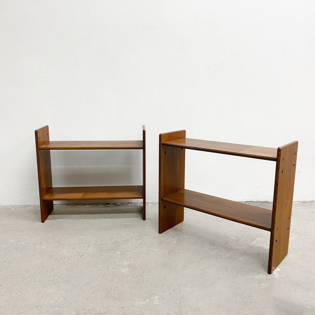 Mid Century Danish Solid Teak Modular Shelves