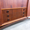 Mid Century Danish Teak Highboard With Cocktail Bar