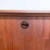Mid Century Danish Teak Highboard With Cocktail Bar