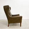 Mid Century Danish Wingback Armchair
