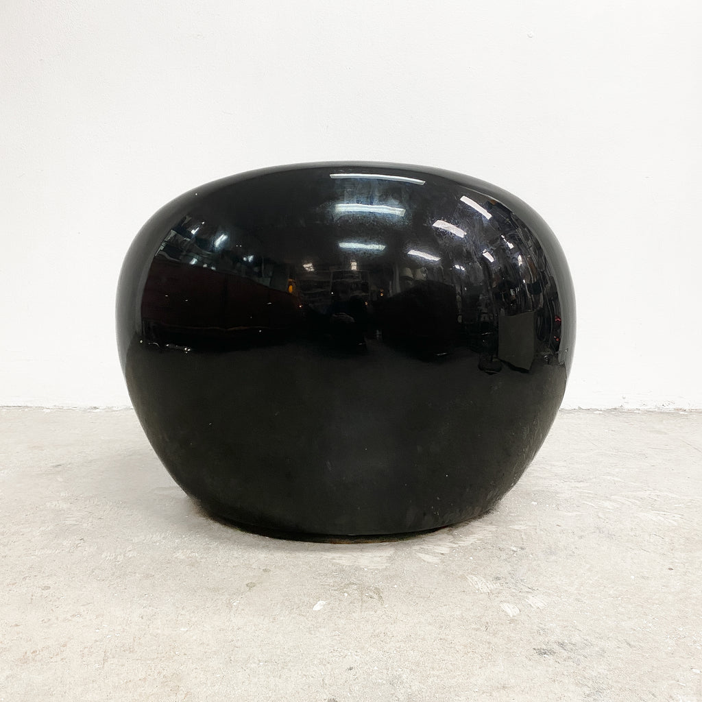 Mid Century Egg Pod Ball Chair By Eero Aarnio All Black  