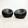 Mid Century Egg Pod Ball Chair By Eero Aarnio All Black  