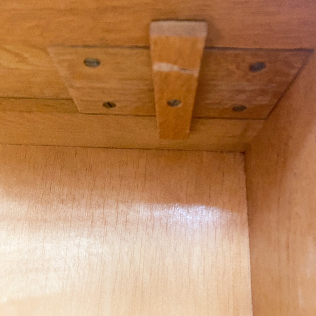 Mid Century English Oak Module Shelf From Phoenix House England