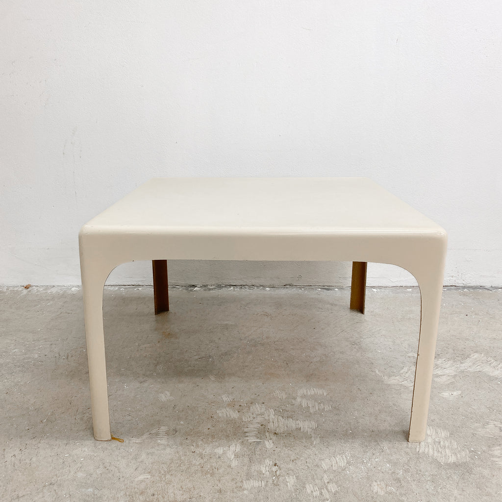 Mid Century Fiberglass Modernist Coffee Table