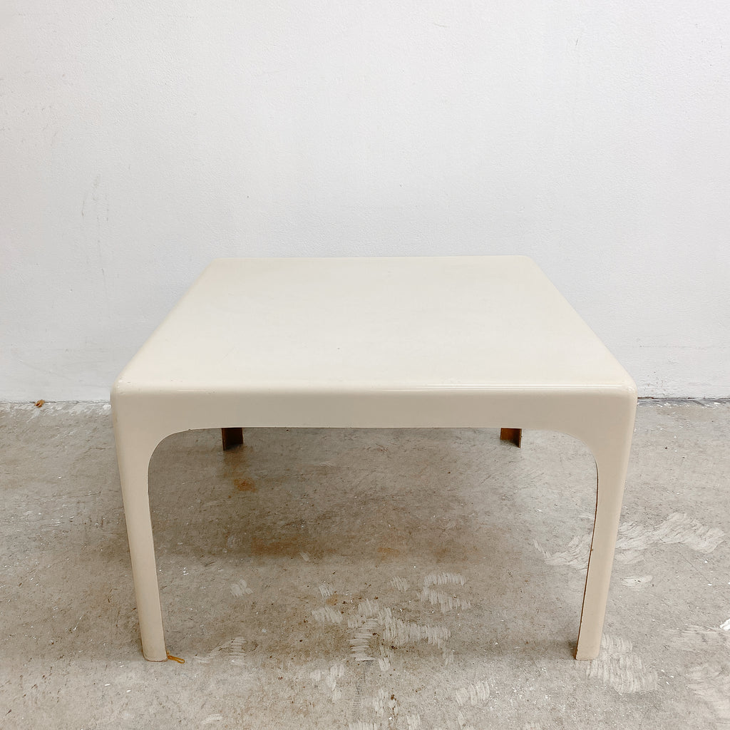 Mid Century Fiberglass Modernist Coffee Table