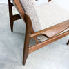 Mid Century Fler Narvik Blackwood Armchair New Cushion Inserts