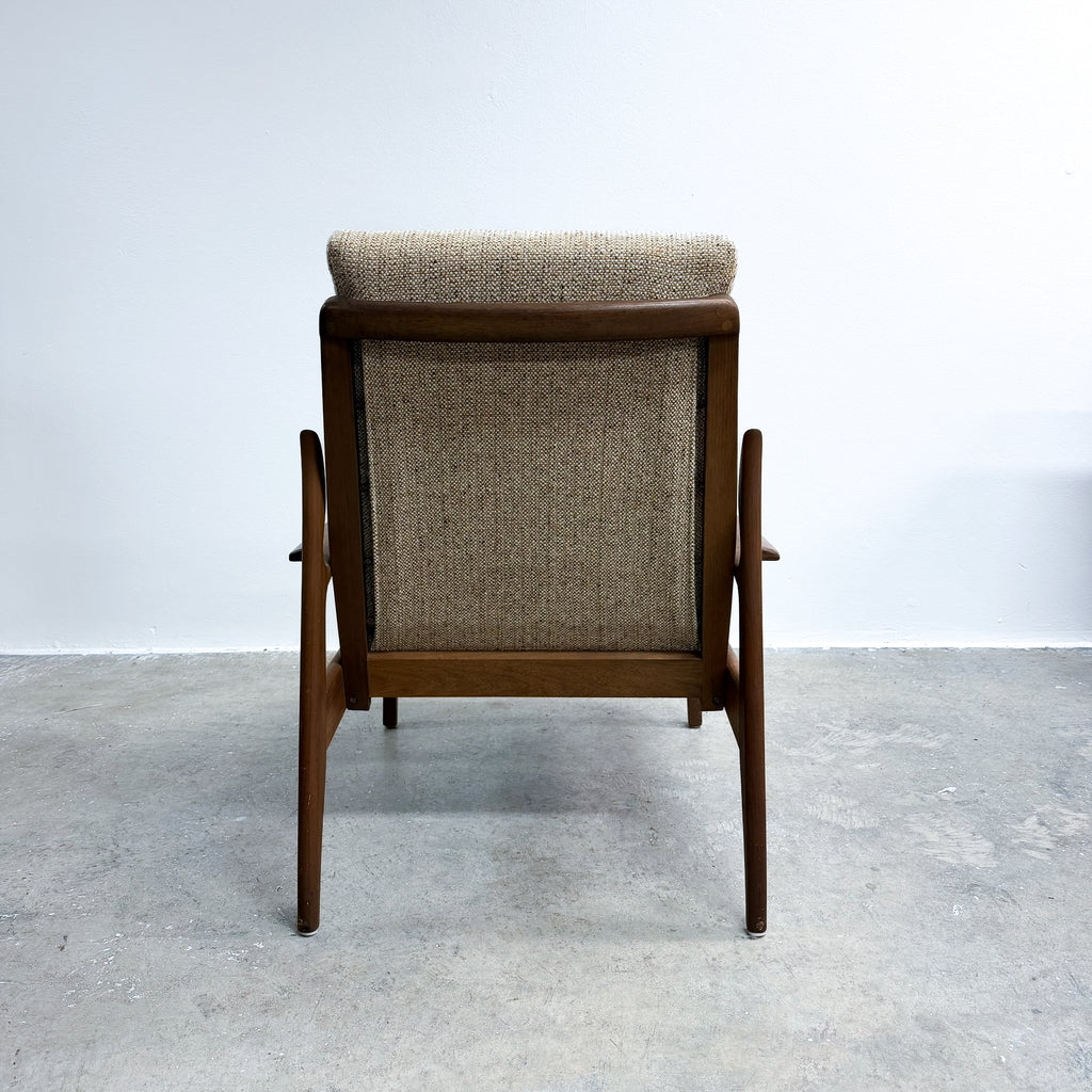 Mid Century Fler Narvik Blackwood Armchair New Cushion Inserts