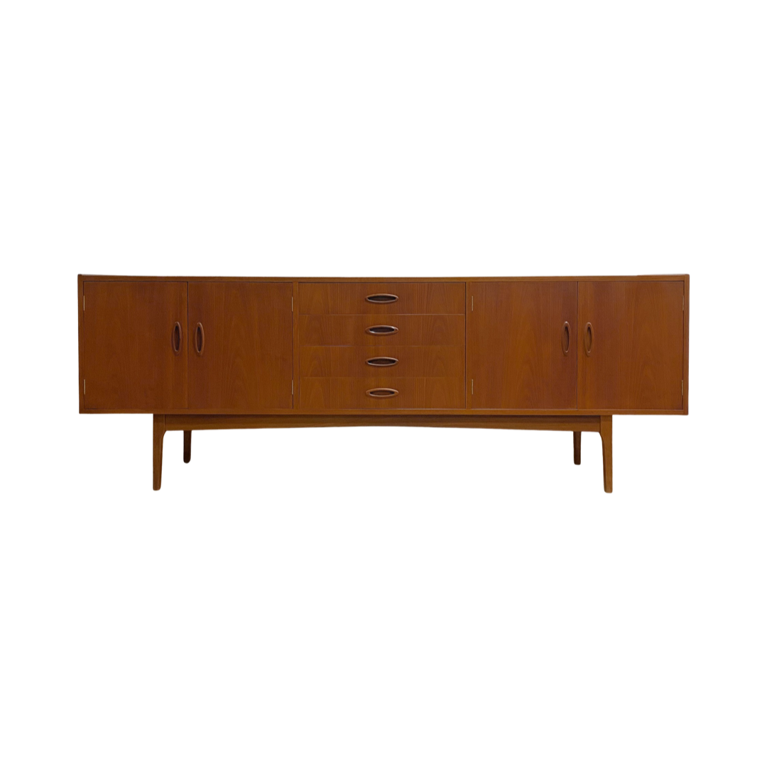 Mid Century FLER 64 Teak Sideboard - Restored