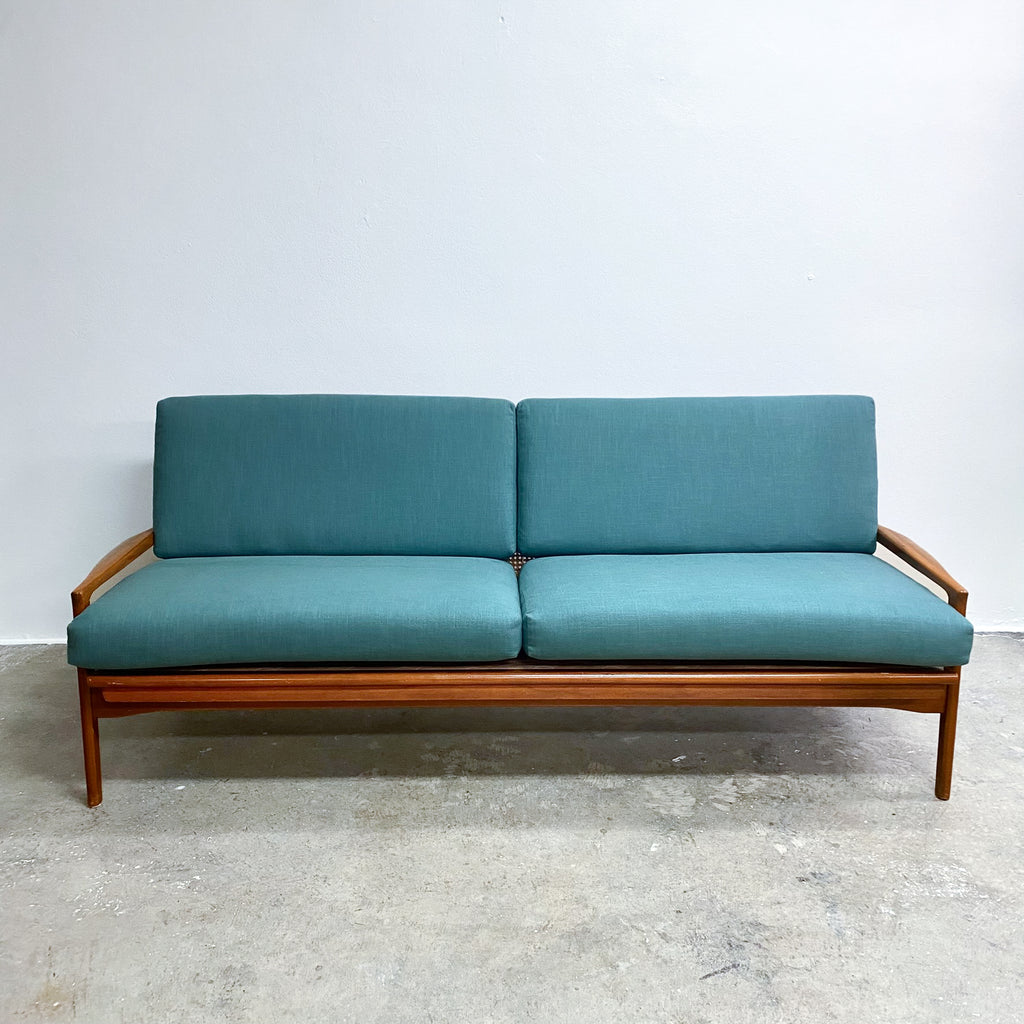 Mid Century Fler 'Narvik' 3 Seater Folding Sofa Lounge- New Upholstery