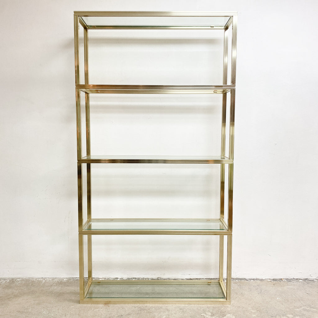 Mid Century Glass Shelves By Pierre Vandel 5 Tiered