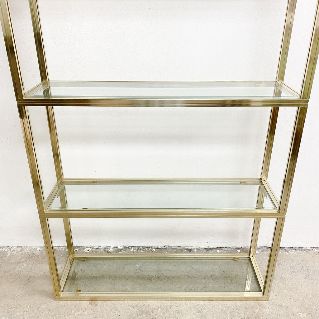 Mid Century Glass Shelves By Pierre Vandel 5 Tiered