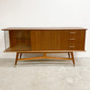 Mid Century Glass Sideboard