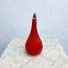 Mid Century Holmegaard Red Glass Teardrop Pendant Light