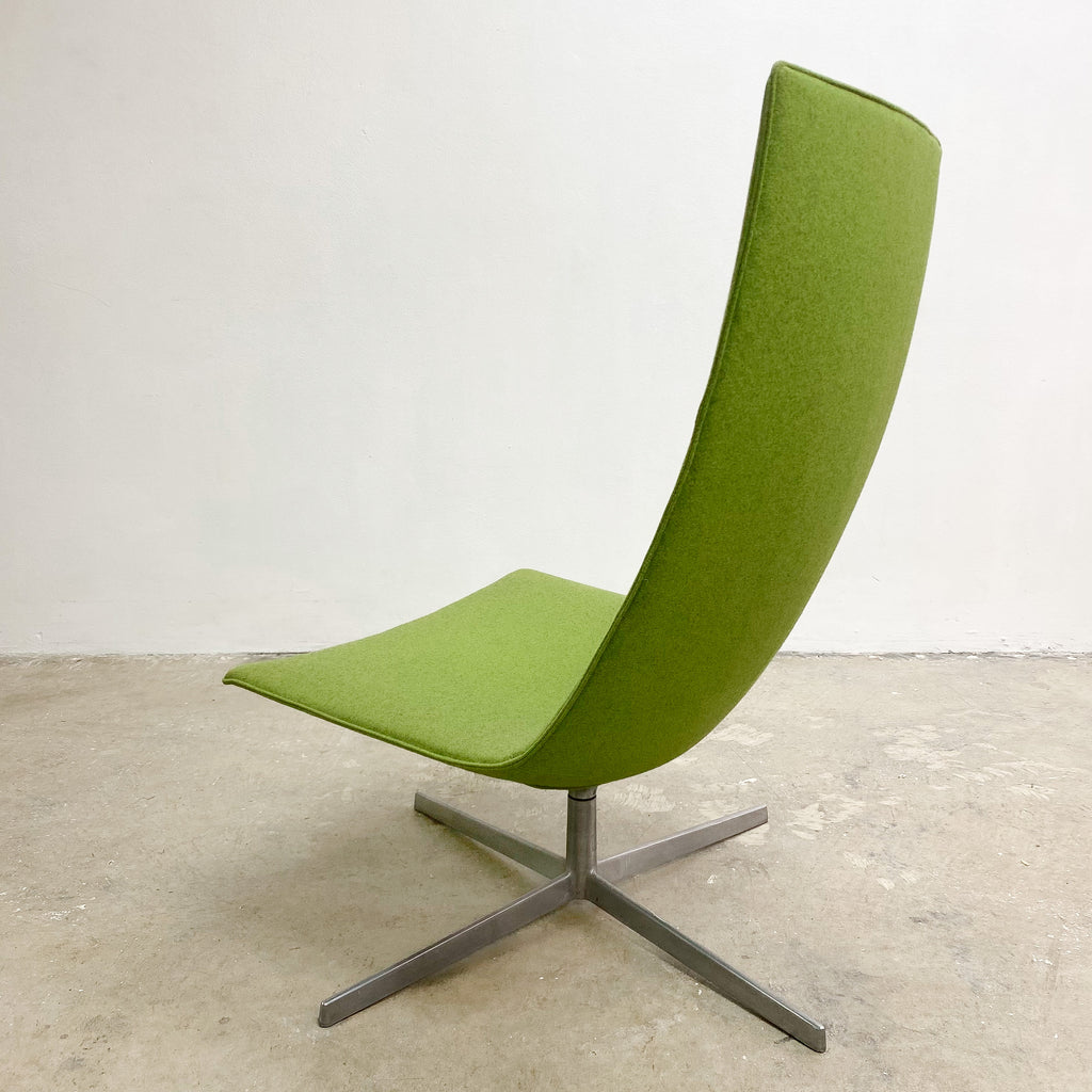 Mid Century Italian Arper Swivel Chair
